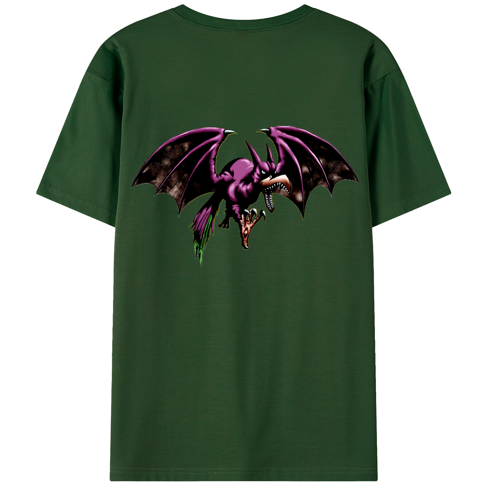（画像用） 遊☆戯☆王 Yu-Gi-Oh! 綿100％半袖Tシャツ（背面プリント）